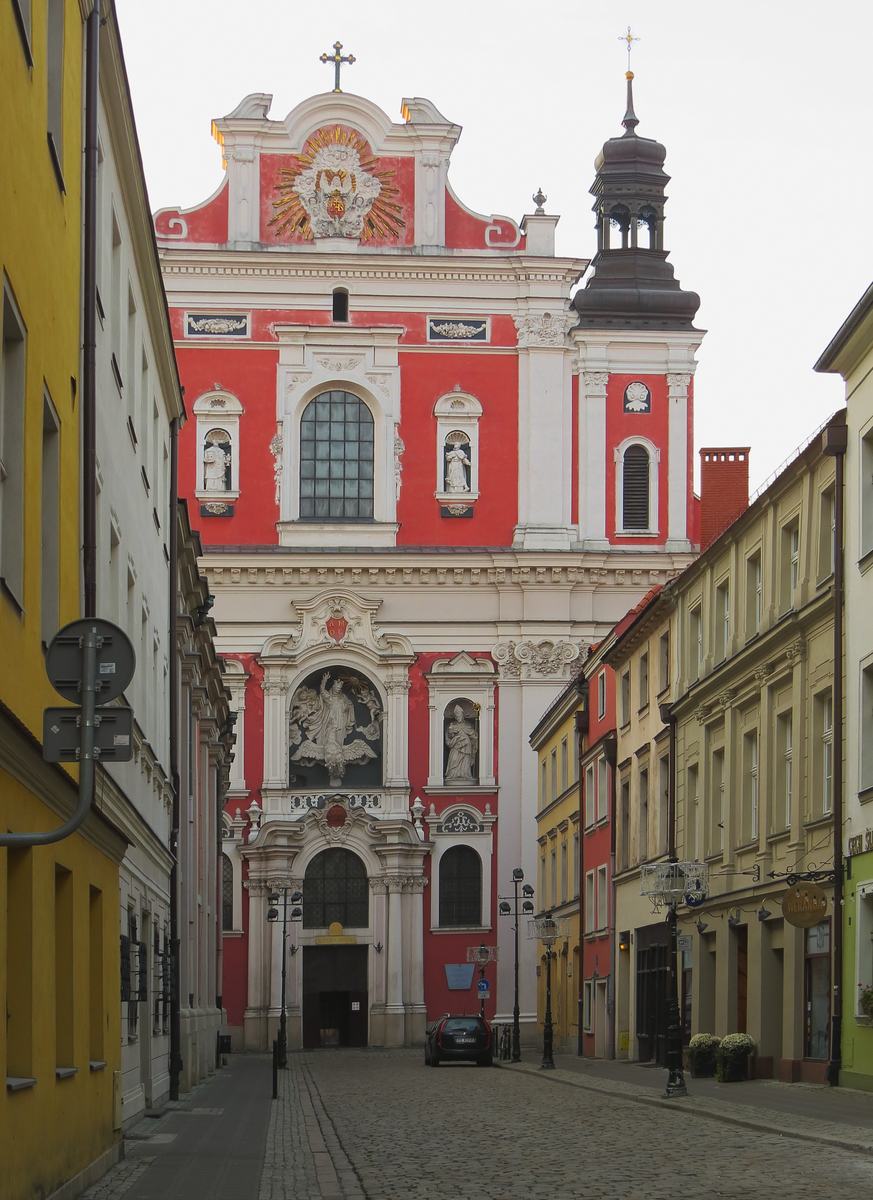 Barokowa fasada Fary Poznańskiej