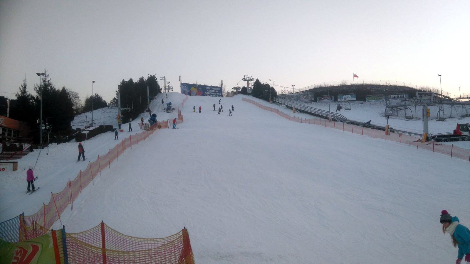 Stok Malta Ski zimą
