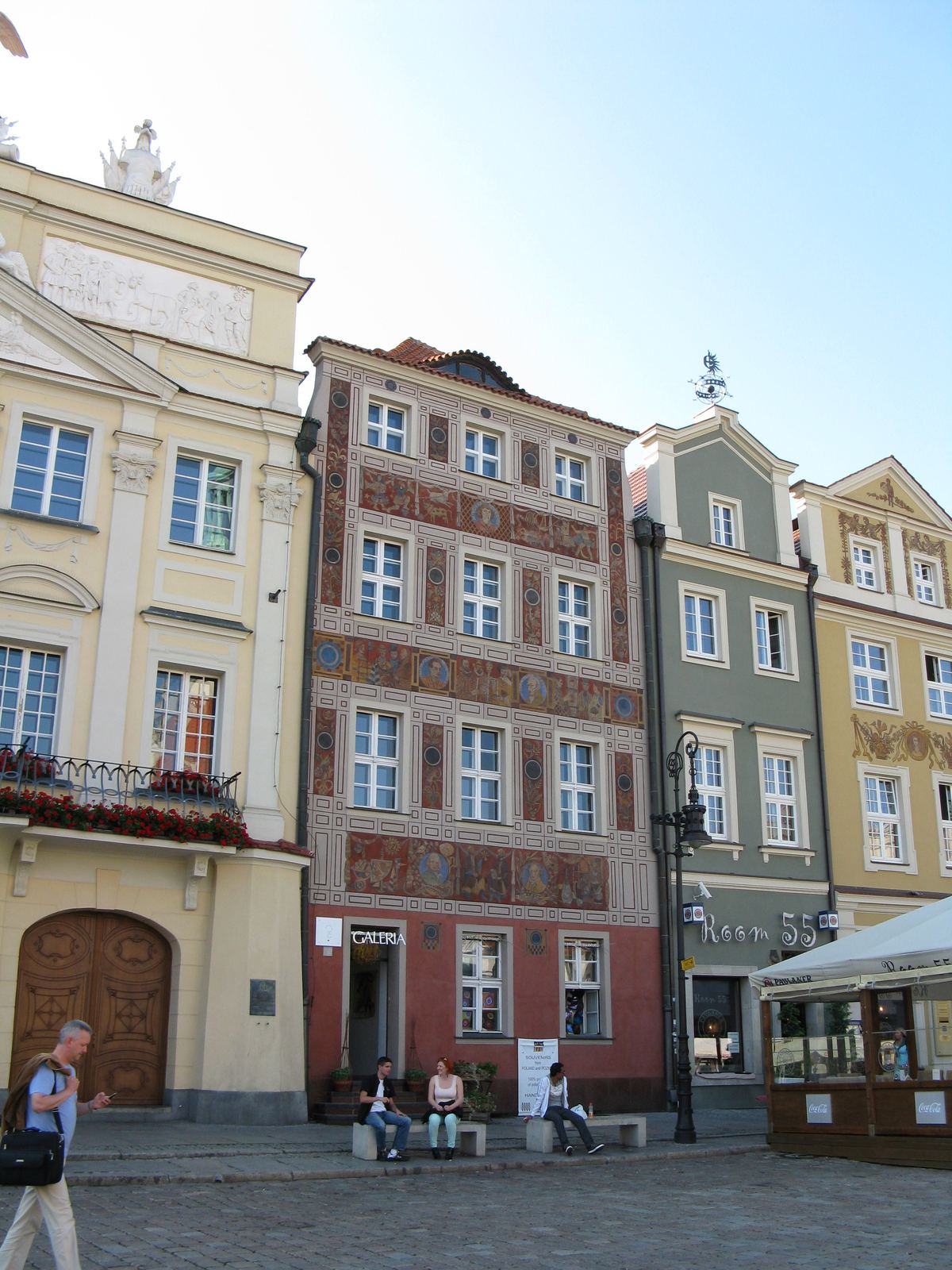 Kamienice przy Starym Rynku w Poznaniu